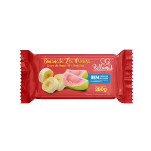 Bananada Zero Cremosa Goiaba – 280g