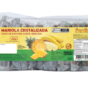 Mariola Cristalizada Abacaxi – 360 gramas