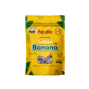 Bala de Banana Cristalizada – 100g