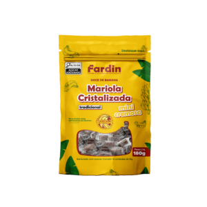 Bananada Cristalizada Cremosa Mini – 180g